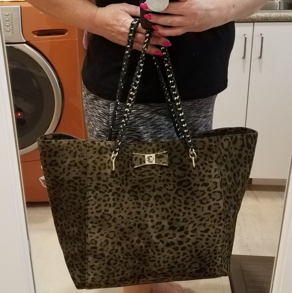Kate Spade ~ Madison Ave, Maeve Chaplin Suede Tote - Picture 3 of 8